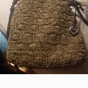 Brighton Elegant Brown Woven Bag